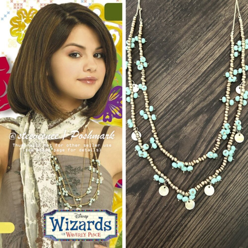 Two-Layer Beaded Necklace ASO Alex Russo